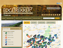 Tablet Screenshot of edgetrekker.com